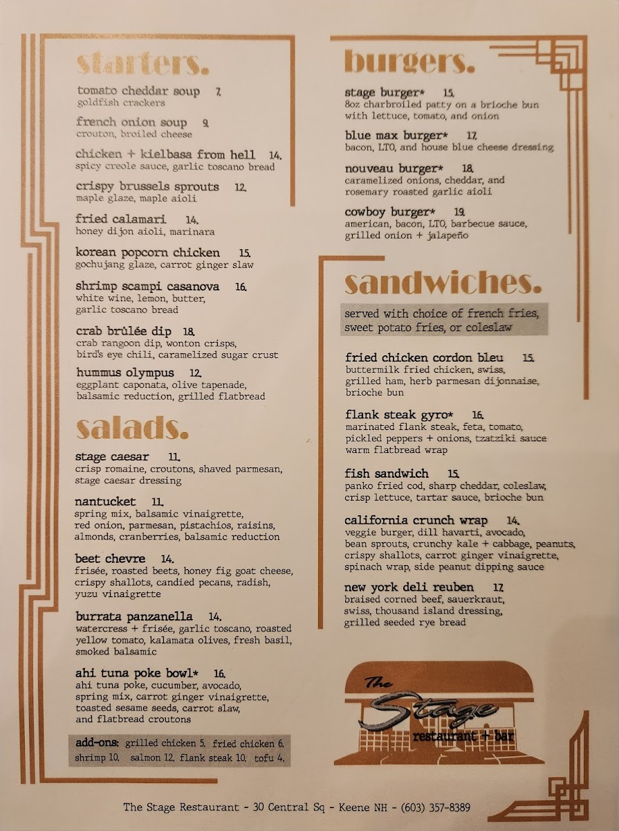 Menu Stage Restaurant-1