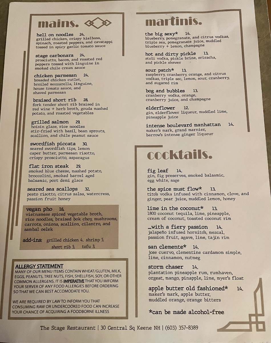 Menu Stage Restaurant-4