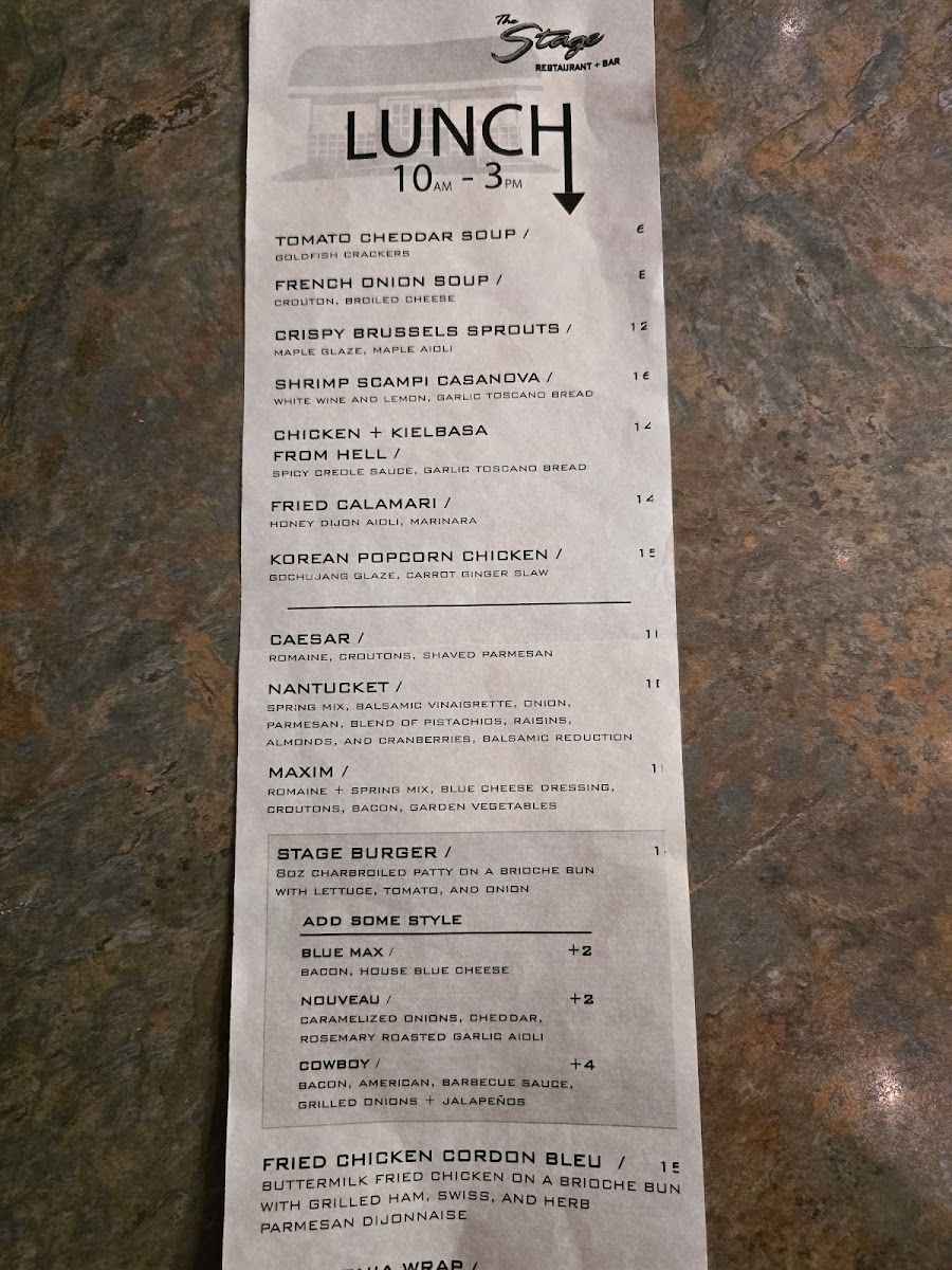 Menu Stage Restaurant-8